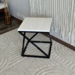 Табурет CITY-BDC 40(Массив сосны+сталь) — изображение 3