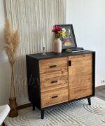 Комод ERICK-MB 1P+3T(массив сосны) — изображение 5