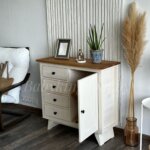 Тумба ALEDJI-MB1P+4T(массив сосны) — изображение 7