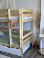 Двухъярусная кровать "Моритц" из массива сосны 90Х200 (с ящиками ) (Лак+Воск) — изображение 3