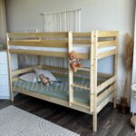Двухъярусная кровать "Моритц"(лак) из массива сосны 90Х200 (без ящиков ) — изображение 5