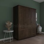 Шкаф Форест-2 (без зеркала цвет:Антик)(массив сосны) — изображение 4