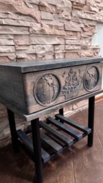 Тумба прикроватная модель “Navy”  цвет морской — изображение 7