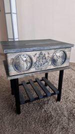 Тумба прикроватная модель “Navy”  цвет морской — изображение 3