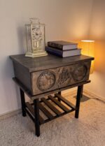 Тумба прикроватная модель “Navy”(Цвет “Ebony”, черное дерево) — изображение 5