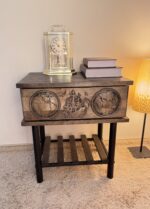 Тумба прикроватная модель “Navy”(Цвет “Ebony”, черное дерево) — изображение 6