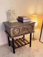 Тумба прикроватная модель “Navy”(Цвет “Ebony”, черное дерево) — изображение 7