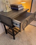 Тумба прикроватная модель “Navy”(Цвет “Ebony”, черное дерево) — изображение 3