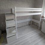 Кровать ROSTIK  Чердак с лестницей-комодом 80x160, 80x180, 80x190, 90x190, 90x200(березовая фанера) — изображение 4