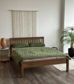 Односпальная кровать "Портман"(Антик) 90х200,120×200,140×200,160×200, 180x200 (массив сосны)