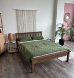 Односпальная кровать "Портман"(Антик) 90х200,120×200,140×200,160×200, 180x200 (массив сосны) — изображение 5