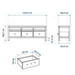 Тумба ТВ 03 Кантри (Hemnes) — изображение 6
