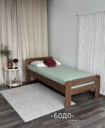 Кровать "Бодо"(Антик) 90х200(массив сосны) — изображение 2