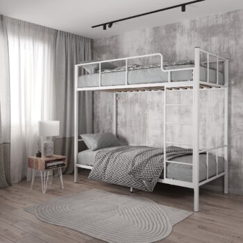 Кровать металлическая разборная двухъярусная Турнео 1