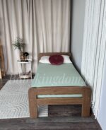 Кровать "Бодо"(Антик) 90х200(массив сосны) — изображение 5