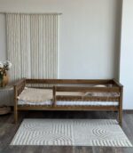 Односпальная кровать "Луна" без ящиков(70x140, 80x160, 80x180,90x200 (массив сосны)(Антик) — изображение 6