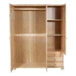 Шкаф Фалько 2 ЛАК массив сосны — изображение 3