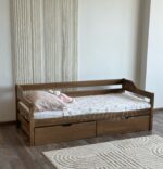 Односпальная кровать "Моана"(Антик) 80×160,80×180,90×200 с ящиками — изображение 6