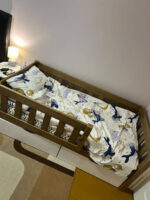 Односпальная кровать «Гретта»(Антик) из массива сосны 70x140, 80Х160, 80x180, 90x200(с ящиками Белый) — изображение 10