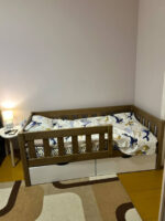 Односпальная кровать «Гретта»(Антик) из массива сосны 70x140, 80Х160, 80x180, 90x200(с ящиками Белый) — изображение 11