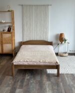 Кровать "Леона "(антик) 90x200, 120х200,140x200,160x200,180x200 (массив сосны) — изображение 3