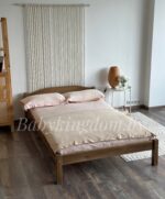 Кровать "Леона "(антик) 90x200, 120х200,140x200,160x200,180x200 (массив сосны) — изображение 4