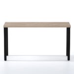 Стол письменный Ингар 2/ТТ дуб беленый/черный арт. 01408 — изображение 2