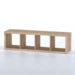 Cтеллаж Фора 4Л дуб беленый арт. 00630 — изображение 3