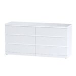 Комод Варма Прайм 6Д арт. 01743 Белый — изображение 3