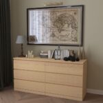 Комод Варма Прайм 6Д дуб беленый  арт. 01750