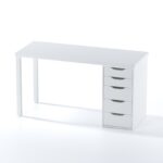 Стол письменный Ингар 2/5Т Белый арт. 00456 — изображение 3