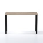 Стол письменный Ингар 1/ТТ дуб беленый/черный арт. 01385 — изображение 5