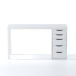 Стол письменный Ингар 2/5Т Белый арт. 00456 — изображение 4