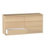 Комод Варма Прайм 6Д дуб беленый  арт. 01750 — изображение 8