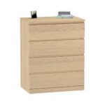 Комод Варма Прайм 4 арт. 01699 дуб беленый — изображение 5