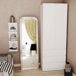 Шкаф распашной ВАРМА СТОР 80 Белый арт. 01187 (КДСП) — изображение 7