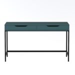 Стол письменный Ингар Д 132 Серо-Бирюзовый Арт.01910 — изображение 3