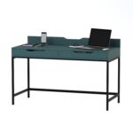 Стол письменный Ингар Д 132 Серо-Бирюзовый Арт.01910 — изображение 4