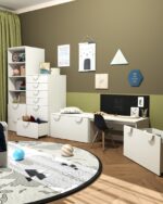 Cтеллаж с двумя выдвижными ящиками ПИКСИ арт. 02030 робкий подснежник — изображение 6