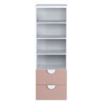 Cтеллаж с двумя выдвижными ящиками ПИКСИ арт. 02542 мечтательный пион КДСП — изображение 2