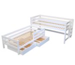 Кровать  “МЕЛИТА” ЭЛИС-2 из березы 90/190, 90/200(БЕЗ ЯЩИКОВ) — изображение 8