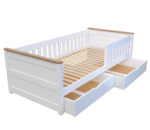 Односпальная кровать “ДОМИНИКА” ЭЛИС-5 из березы 80/160,80/180,90/200(БЕЗ ЯЩИКОВ) — изображение 2