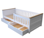 Односпальная кровать “ДОМИНИКА” ЭЛИС-5 из березы 80/160,80/180,90/200(БЕЗ ЯЩИКОВ) — изображение 3