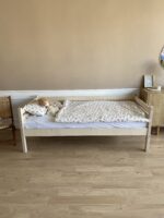 Кровать ROSTIK из березовой фанеры (бесцветный лак) (Без ЯЩИКОВ ) — изображение 3