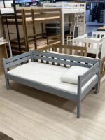 Кровать ROSTIK из березовой фанеры (серый) (Без ЯЩИКОВ Без бортика )