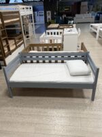 Кровать ROSTIK из березовой фанеры (серый) (Без ЯЩИКОВ Без бортика ) — изображение 5