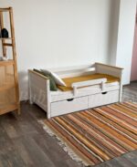 Кровать "Афина"Элис 6 из березы  80/160, 80/180, 90/200(С ЯЩИКАМИ, С Бортиком ) — изображение 4