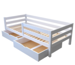 Кровать “Николь” ЭЛИС-1 из березы 80/160, 80/180, 90/ 200(БЕЗ ЯЩИКОВ ) — изображение 3