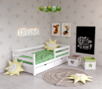 Кровать “Николь” ЭЛИС-1 из березы 80/160, 80/180, 90/ 200(БЕЗ ЯЩИКОВ )