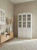 Буфет МД-620М массив сосны белый цвет — изображение 4